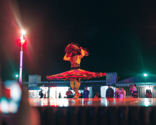 Tanura Dance in Dubai desert dune image