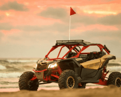 Images in dune buggy