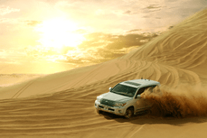 Morning Dubai desert dune packages