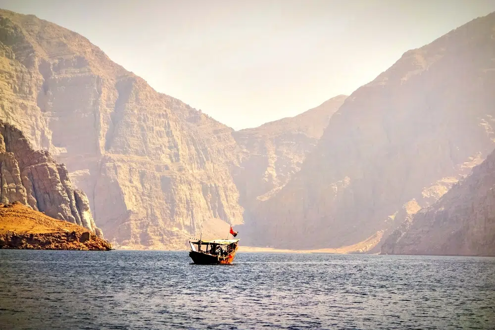 Musandam Oman tour image in Dubai desert dune